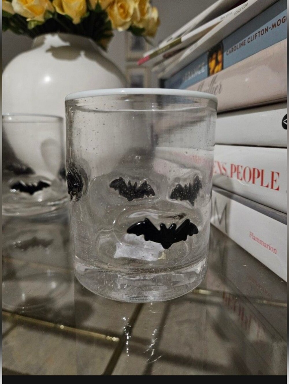 Bat Icon Glass